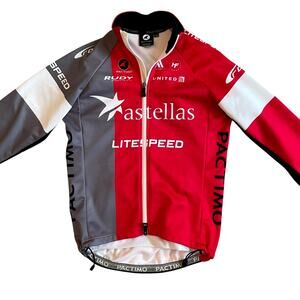 Pactimo LITESPEED Thermal Winter Cycling Jacket Full Zip Long Sleeve Men's XS